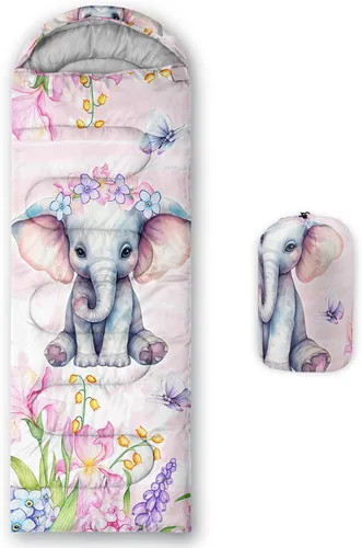 Miniatura 18 de AILONEN Saco de dormir de campamento con escamas de sirena para adultos y adolescentes, ligero y resistente al agua, 3 estaciones, clima cálido