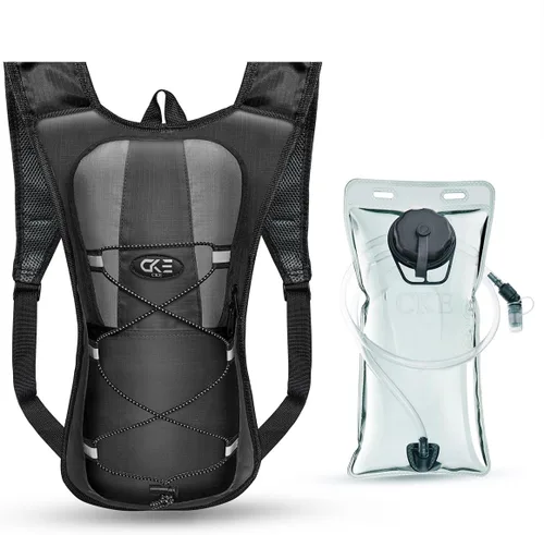 Miniatura 9 de Mochila de Hidratación Paquete de Hidratación Mochila de Agua con Bolsa de Hidratación de 2L (70 onzas) para Hombres Mujeres Niños para Correr