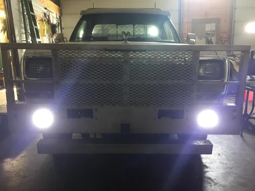 Miniatura 7 de AUXTINGS 2 piezas 7 pulgadas 36 W inundación Led barra de luz fuera de carretera lámpara de conducción para Jeep ATV SUV mina barco fuera