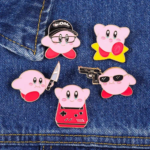 Miniatura 7 de LUKGELYAM Lindos alfileres esmaltados de dibujos animados, broche de solapa para mochila, chaquetas, divertidos alfileres de tigre para regalo