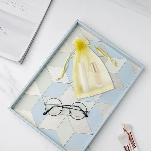 Miniatura 6 de Bolsas de regalo de organza con cordón, para recuerdos de boda, dulces, 100 unidades de 10 x 15 cm