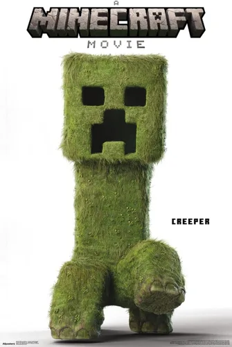 Miniatura 14 de A Minecraft Movie - Póster de pared de la serie Creeper, 34 pulgadas de largo x 22.4 pulgadas de ancho, versión sin marco