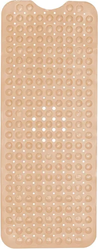 Miniatura 32 de ENKOSI Tapete de baño antideslizante, extra largo de 40 x 16 pulgadas, tapete antideslizante grande para bañera y ducha con ventosas y agujeros