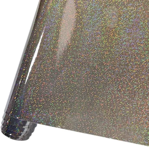 Miniatura 14 de HYANG - Espejo holográfico de piel sintética de color negro, cristal láser, 1 rollo de 12 x 53 pulgadas, piel sintética muy adecuado para aretes