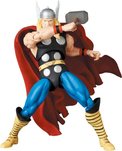 Miniatura 9 de MAFEX No. 182 THOR Thor (Ver. Cómic) Altura total: Aprox. 6.3 pulgadas (160 mm), sin escala, figura de acción pintada