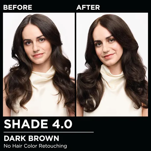 Miniatura 2 de Garnier Tinte permanente para el cabello Olia, sin amoníaco, color brillante, rico en aceite, 4.0 marrón oscuro, 2