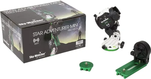 Sky-Watcher Star Adventurer Mini Pro Pack - Rastreador de cielo nocturno motorizado DSLR montaje ecuatorial para paisajes nocturnos, lapso de tiempo