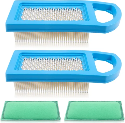 AUTOKAY 697152 Filtro de aire tipo corto, juego de 2 cartuchos de repuesto para 613022 697775 695643 698143 794421 797007 Cartucho de filtro de aire