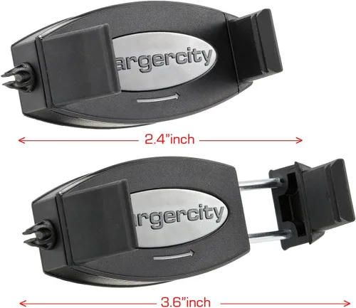 Miniatura 3 de Soporte giratorio de 360° para smartphone con adaptador de trípode de 5/8 pulgadas para todos los teléfonos inteligentes de hasta 3.6 pulgadas
