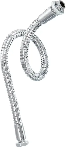 Miniatura 12 de PATIKIL Manguera universal de cuello de cisne de 3.9 pulgadas, 1 manguera de metal flexible flexible de rosca fina M10, extensión de tubo suave