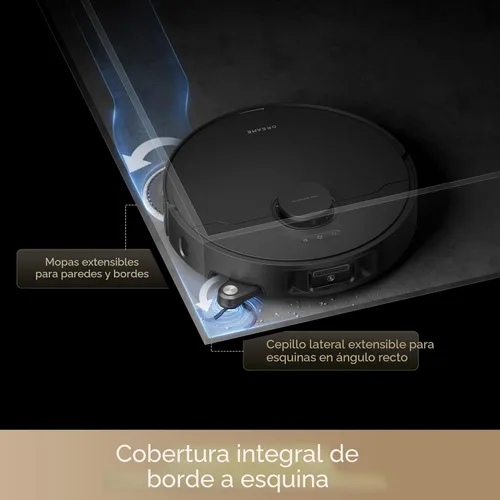 Miniatura 7 de DREAME L40s Ultra Robot Aspiradora y Fregona, Auto-Vaciado, Auto-Limpieza de la Fregona, Succión de 1,900 Pa, DuoBrush 100% Anti-enredos, Fregonas