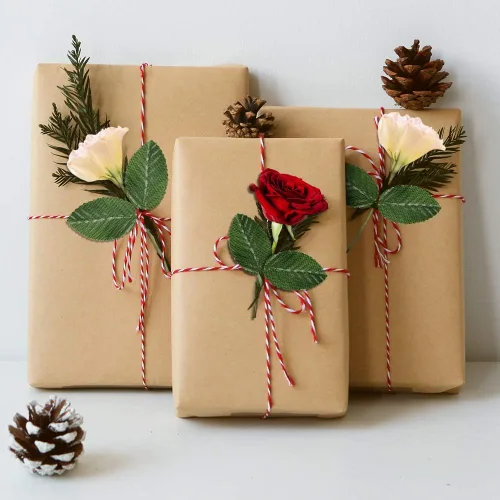 Miniatura 3 de Hojas verdes artificiales de seda, falsas hojas de una sola hoja para manualidades, álbumes de recortes, arreglos florales, hogar, cocina, boda