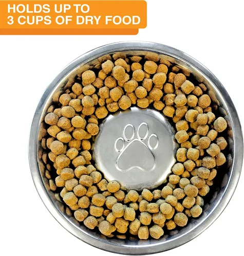 Miniatura 8 de Neater Feeder Express - Cuencos para perros medianos o grandes, color capuchino, paquete que incluye cuenco de alimentación lenta Capuccino