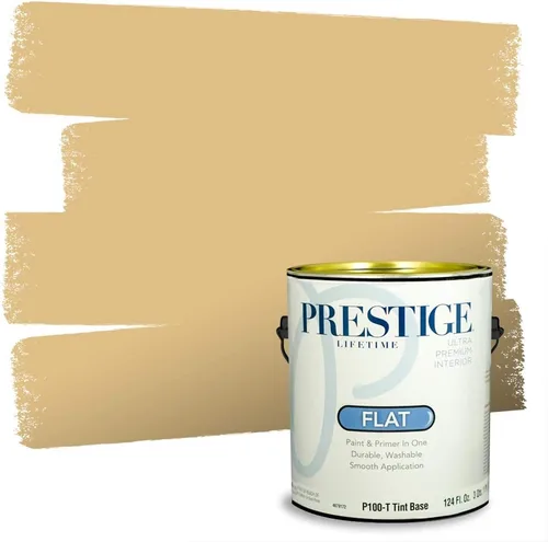 Miniatura 177 de PRESTIGE Paints Exterior Paint and Primer In One, 1-Gallon, Satin, Comparable Match of Benjamin Moore* Royal Linen* 931BM-PCM
