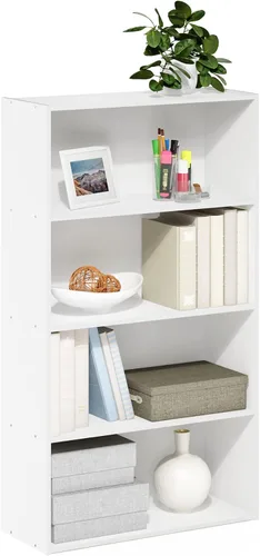 Miniatura 38 de Furinno Luder - Estantería abierta de 3 niveles, color roble francés
