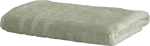 Miniatura 69 de Mosobam Juego de 4 toallas turcas de lujo de 35 x 70 pulgadas, color gris claro (gris), viscosa de bambú de 24.69 oz/m² y algodón peinado turco