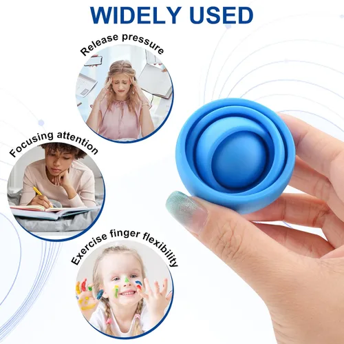Miniatura 4 de Juguetes Fidget para Niños, Juguetes Sensoriales para Adultos, Regalos para Niños Niñas Adolescentes Navidad Año Nuevo Día de San Valentín, TDAH