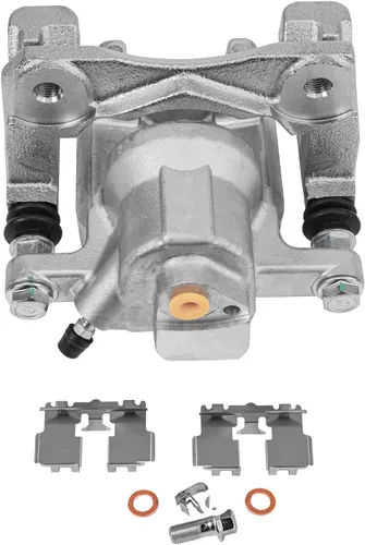 Miniatura 6 de Detroit Axle - Kit de freno trasero para Toyota Camry 2012-2017, Avalon Lexus ES300h ES350 2013-2018, repuesto de pastillas de freno de cerámica