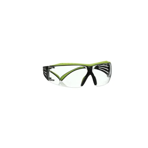 Miniatura 13 de 3M Gafas de seguridad, SecureFit 400X, ANSI Z87, lente transparente antivaho y antiarañazos, marco verde y negro, protector de cejas, ligero, puente