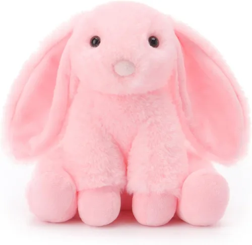 Miniatura 23 de Apricot Lamb Peluche de conejo crema para niños, juguetes de peluche suaves y lindos para bebés niñas y niños, 6 pulgadas