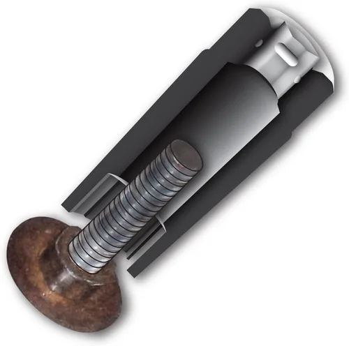 Miniatura 7 de Performance Tool W38920 Juego de extractor de pernos de pared profunda de 5 piezas de 3/8 pulgadas (métrico/SAE)