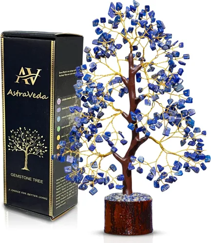 Miniatura 17 de Árbol de 7 chakras, árbol de la vida de cristal, árboles de Feng Shui, energía positiva, regalo de meditación, cristales y piedras, artículos A0