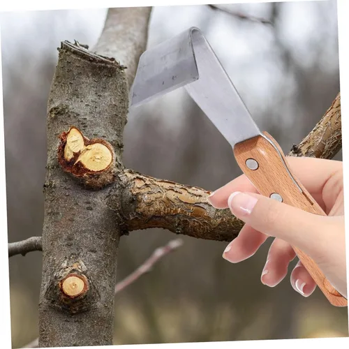 Miniatura 7 de GANAZONO Herramientas de afeitado de jardinería, 2 piezas manual de grietas, herramienta de deshierbe para grietas, mango de haya, herramienta