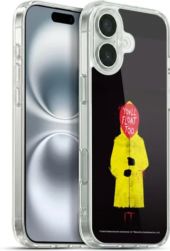 Miniatura 30 de Head Case Designs Funda de gel suave con licencia oficial de la película de TI Pennywise 2 Graphics compatible con Apple iPhone 15 Pro