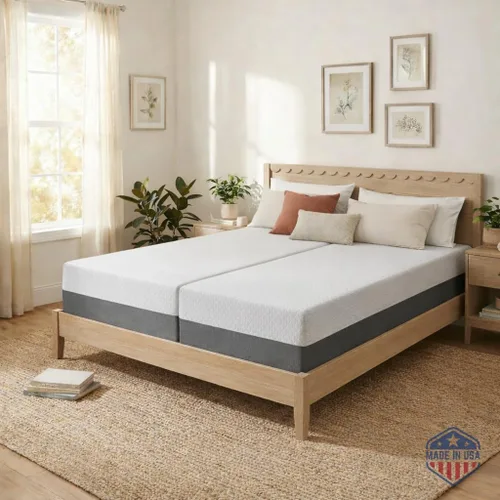 Miniatura 8 de Celestial Sleep - Colchón de espuma viscoelástica con gel en caja, fabricado en EE. UU., Certificado CertiPUR-US®, Certificado Oeko-Tex