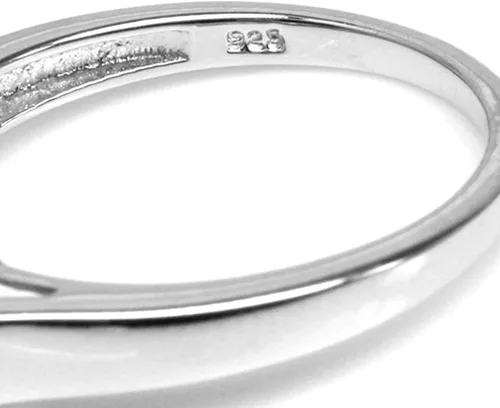 Miniatura 4 de Silvershake 10X8mm Oval Shape Gemstones 925 Sterling Silver Solitaire Right Hand Anniversary Ring Jewelry for Women
