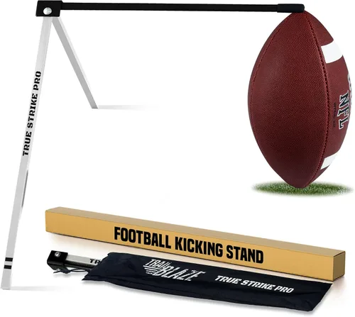 Miniatura 10 de True Strike Pro Football Kicking Tee - Ultimate Football Tee Compatible with All Ball Sizes, Bonus Goal Kicking Tracker, Field Goal Football Holder