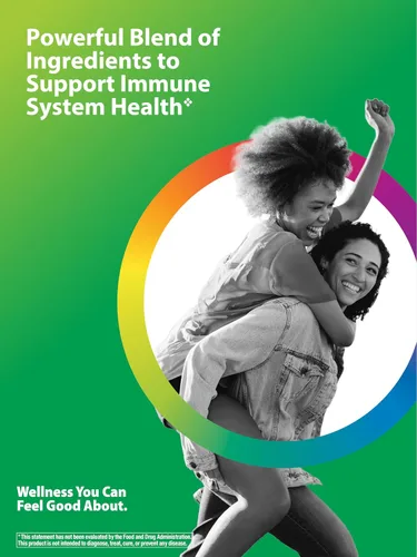 Miniatura 3 de Suplemento de apoyo inmunológico Rainbow Light Counter Attack para adultos 90 tabletas con Immune Guard, zinc y vitamina C