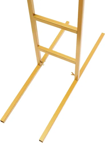 Miniatura 9 de Soporte de telón de fondo de arco de boda, soporte de marco de arco de doble tubo de metal, soporte de telón de fondo de globo para despedida