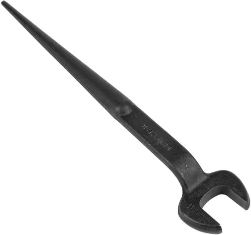 Miniatura 12 de KLEIN TOOLS 3213TT - Llave de construcción con agujero de sujeción, fabricada en Estados Unidos, apertura nominal de 1-7/16 pulgadas, perno de 7/8