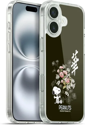 Miniatura 477 de Carcasa de gel para iPhone 7 Plus/iPhone 8 Plus, diseño de Snoopy Oriental de Peanuts, Badges