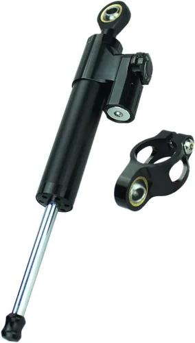 Miniatura 5 de Amortiguador de dirección universal ajustable para motocicleta, compatible con GSXR 600 750 GSR750(K4) 2001-2005, GSXR600 2006-2010, GSXR1000