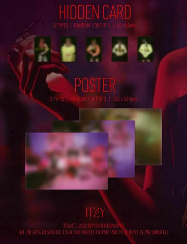 Miniatura 6 de ITZY [GUESS WHO] Album [ DAY & NIGHT ] VER. CD+1p FOLDED POSTER+72p Photo Book+2 Photo Card+ Mini Folding Poster(On pack) +Sticker Pack+News Paper
