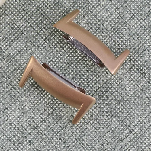 Miniatura 7 de UKCOCO Terminales/cierres compatibles con Samsung Gear S2 Band, adaptador de conexión reemplazable Conecta 0.787 in Band 2PCS