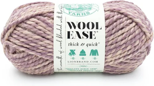 Miniatura 27 de Lion Brand Yarn - Ovillo de lana Wool-Ease Thick & Quick color fuerza aérea