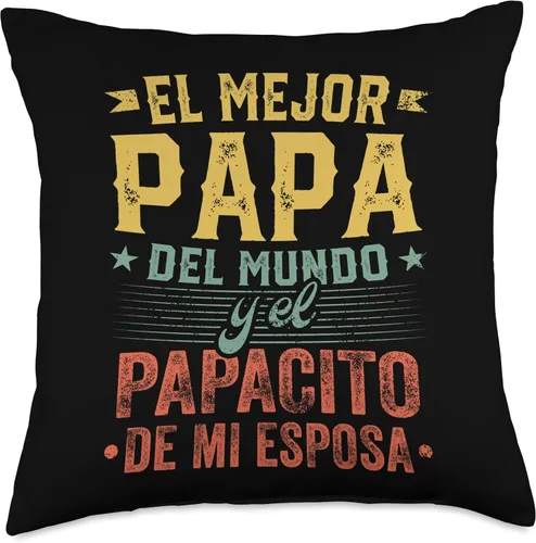 Miniatura 5 de El Mejor Papa Regalo Para Papa Camisa De Hombre Mejor Papa Mundo para Dia Del Padre - Almohada (16 x 16 pulgadas), multicolor