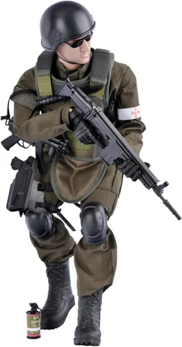 Miniatura 17 de Juego de figuras de acción militares de 12 pulgadas, juego de figuras de acción a escala 1/6 con armas y accesorios - NB01