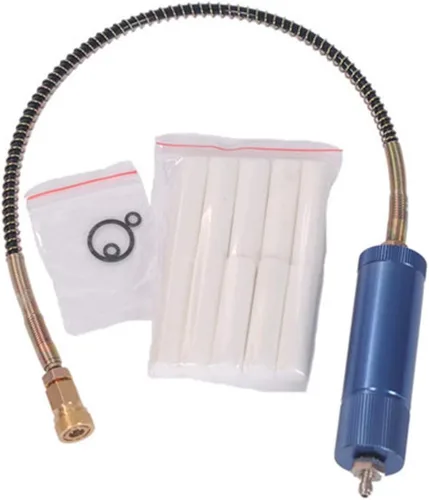 TUXING Filtro de aire de bomba manual Pcp de 4500Psi, filtro de agua de aceite de compresor de aire Pcp con manguera suave femenina y conector