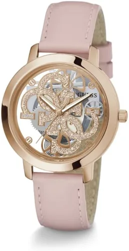 Miniatura 10 de GUESS Reloj de 1.417 in para mujer - Pulsera rosa esfera de oro rosa caja en tono oro rosa, Rosado, Classic