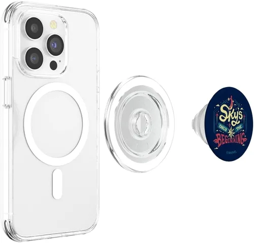 Miniatura 4 de Marvel Capitán Marvel Sky's Only The Beginning PopSockets MagSafe PopGrip para iPhone