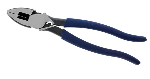 Miniatura 2 de IDEAL Electrical 30-430 Alicates de corte lateral estándar - 9.5 pulgadas, alicates Linesman con nariz de Nueva Inglaterra, troquel de prensado