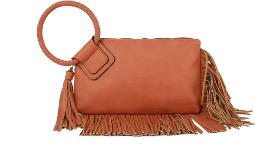 Miniatura 29 de Monedero de mano para mujer, cartera de noche con correa de mano, informal, formal, de cuero vegano, Metro Muse