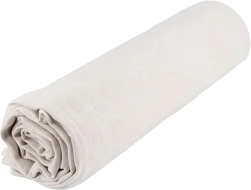 JAPCHET Tela de lino de costura de 59 x 157 pulgadas/4 yardas, tela de lino bordado por yarda para costura, manualidades, bolsos, prendas, manteles