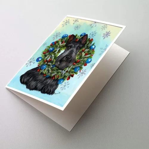 Miniatura 80 de Caroline's Treasures PPP3013GCA7P - Tarjetas de felicitación y sobres para mascotas de Basset Hound Teacher, paquete de 8 tarjetas en blanco