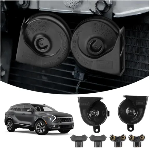 Miniatura 9 de Autorder Kit de bocina de coche para Toyota RAV4 2025 2024 2023 2022 2021 2020 2019 Accesorios 12V Bocina de caracol impermeable de tono alto bajo
