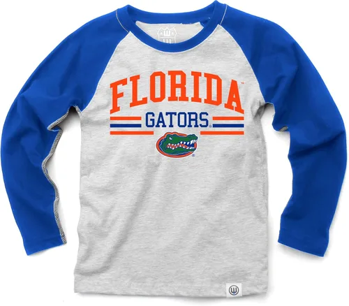 Miniatura 56 de Wes and Willy NCAA playera raglán de manga larga para niños